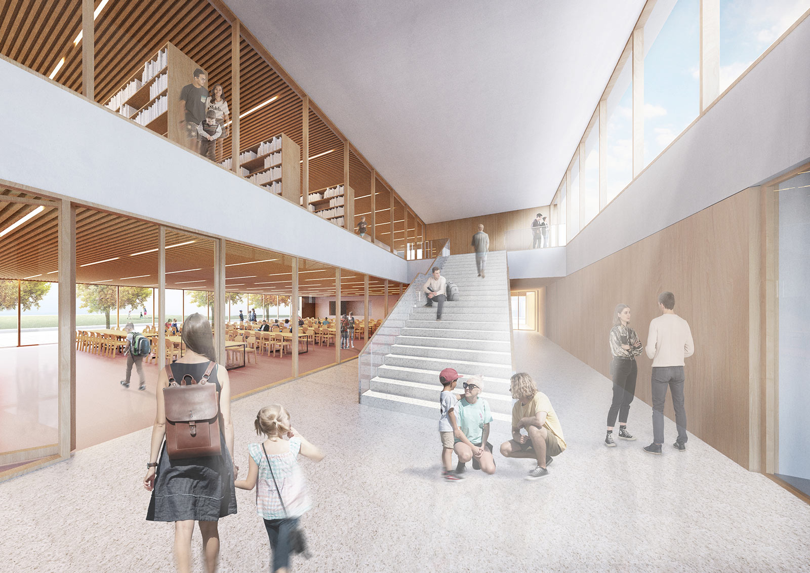 Neubau Mehrzweckgebäude der Dr. Albert-Schweitzer-Schule Vetschau