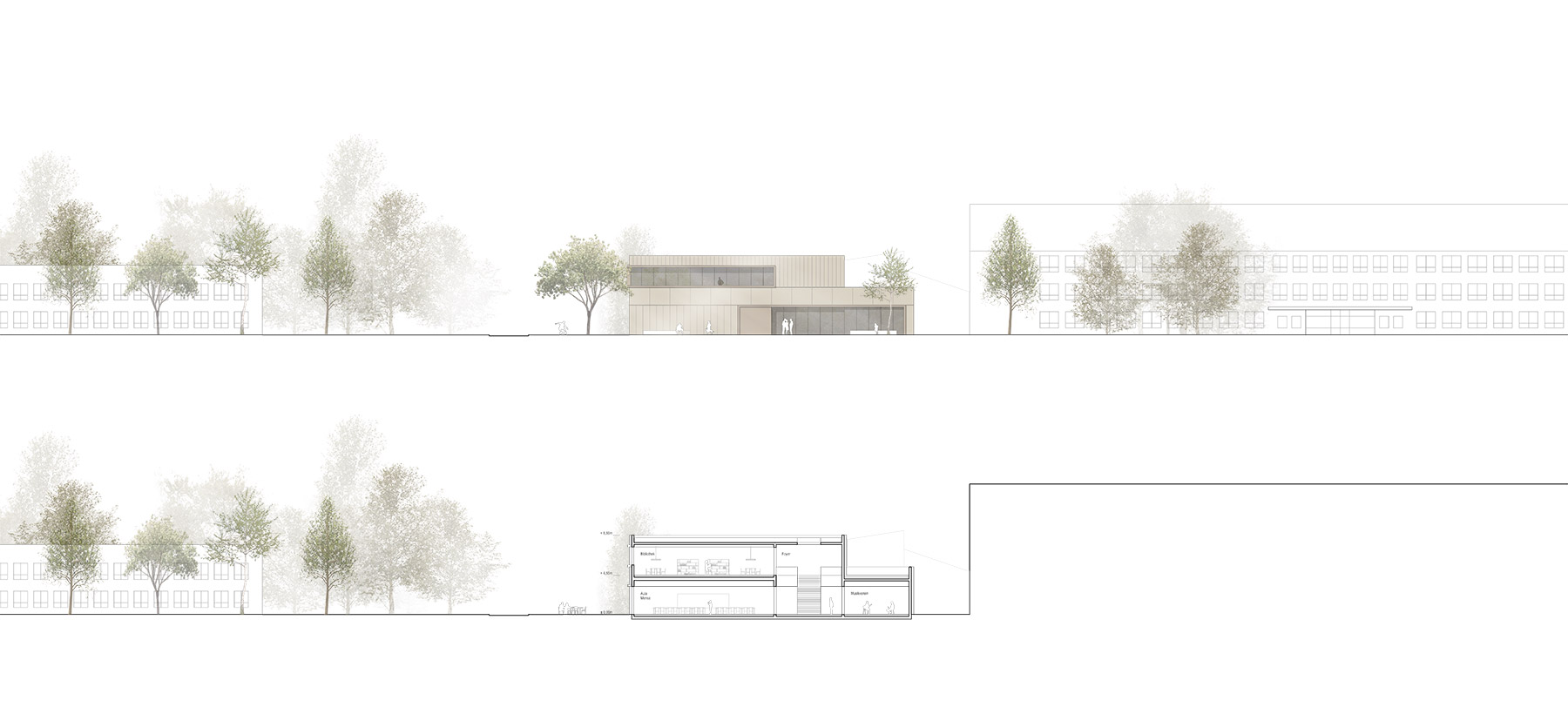 Neubau Mehrzweckgebäude der Dr. Albert-Schweitzer-Schule Vetschau